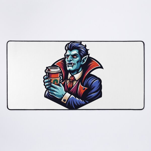 Item preview, Halloween Vampire holding Coffee designed and sold by Travelcases.
