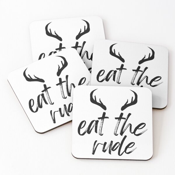 Item preview, eat the rude / hannibal  designed and sold by greywarens.