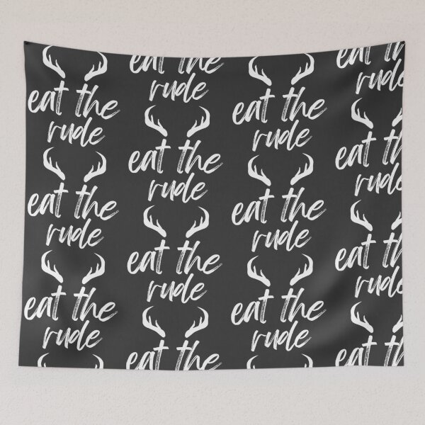 Item preview, eat the rude / hannibal  designed and sold by greywarens.