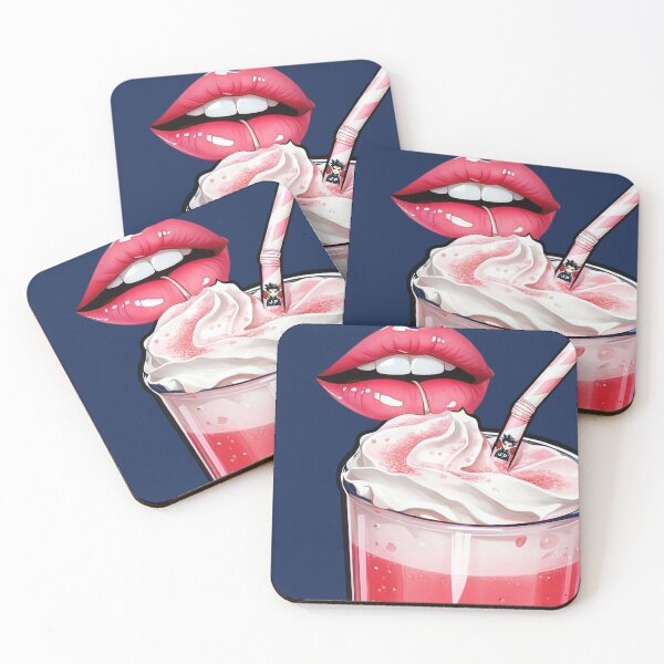 Item preview, Sexy Girl Lips Drinking designed and sold by Jese345.