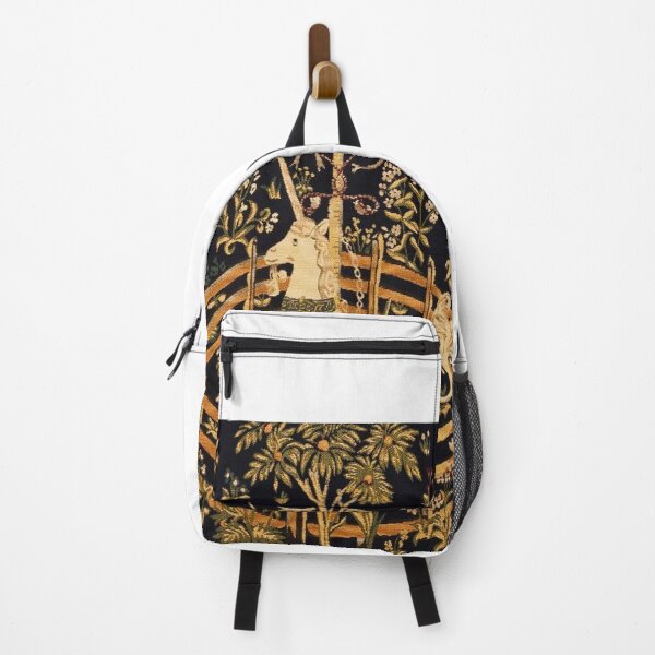 Item preview, Unicorn in a cage on a medieval tapestry designed and sold by jamiestarr.