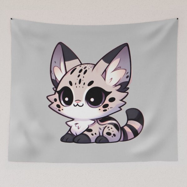 Item preview, Cute serval #ServalLoverGift #ServalLover #ServalOwner #ServalMom #ServalDad #Serval designed and sold by Anna Halasek.