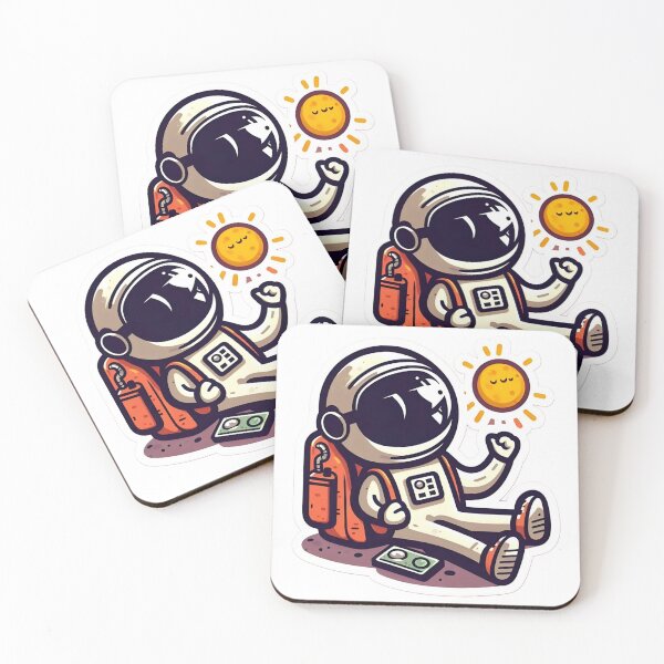 Item preview, Summer Vibe Astronaut  designed and sold by StickyGuys.