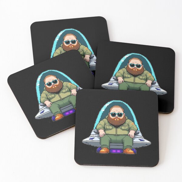 Item preview, Action Bronson, UFO, Pixel Art, Fan Art designed and sold by Burn-Ego.