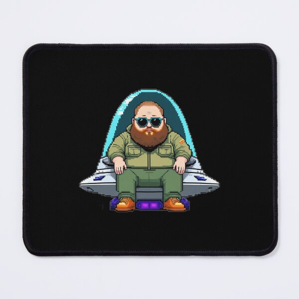 Item preview, Action Bronson, UFO, Pixel Art, Fan Art designed and sold by Burn-Ego.