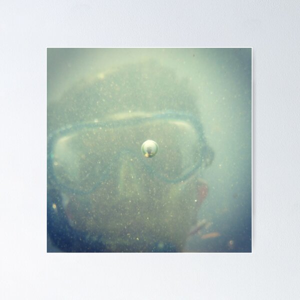 A Lonely Bubble in the Ocean Poster