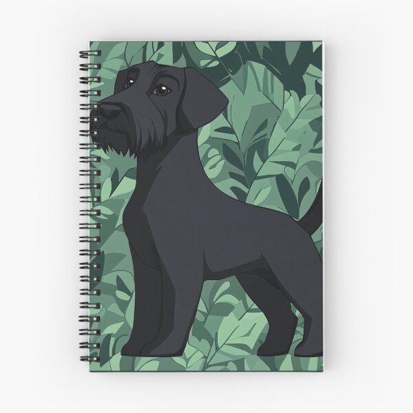 Item preview, Black Russian Terrier | Anime style designed and sold by ComicsFactory.