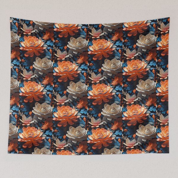 Item preview, Blooming Flowers in a Dance of Light and Darkness designed and sold by KilianSzmid.