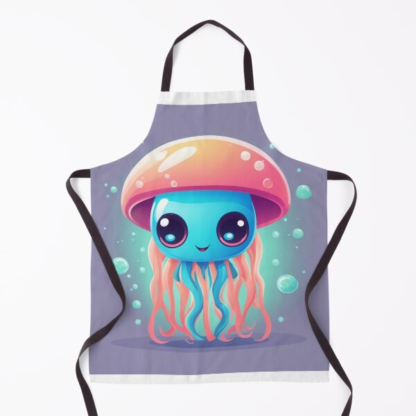 Item preview, Cute Alien with Jellyfish Alien Cartoon Vector Icon Illustration designed and sold by hjian8219.