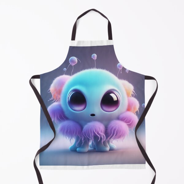 Item preview, Cute Alien with Jellyfish Alien Cartoon Vector Icon Illustration designed and sold by hjian8219.