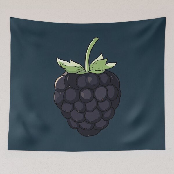 Item preview, Blackberry fruit | Anime style designed and sold by ComicsFactory.