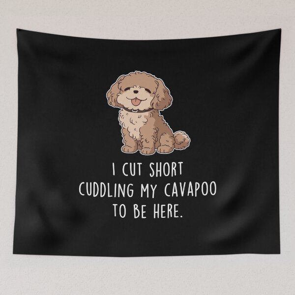 Item preview, Cavapoo Dog Cut Short designed and sold by Clara Hollins.