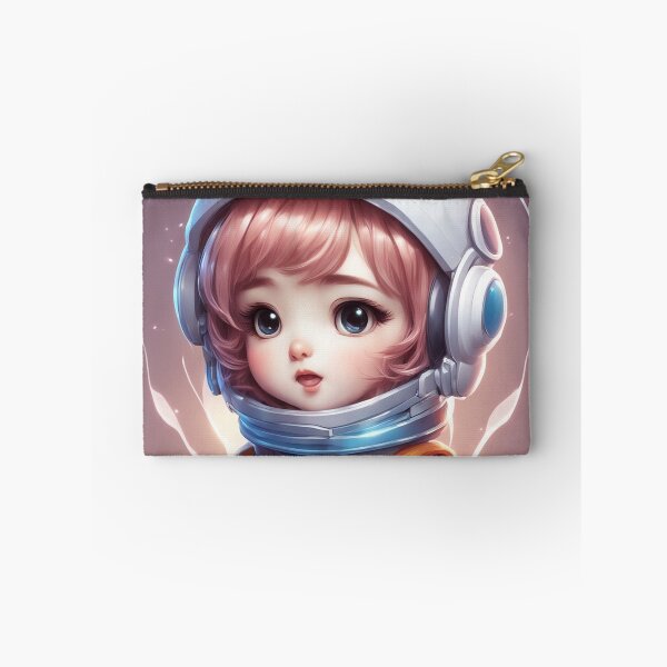 Item preview, Cute Astronaut Singing with Microphone Cartoon Vector Icon Illustration designed and sold by hjian8219.