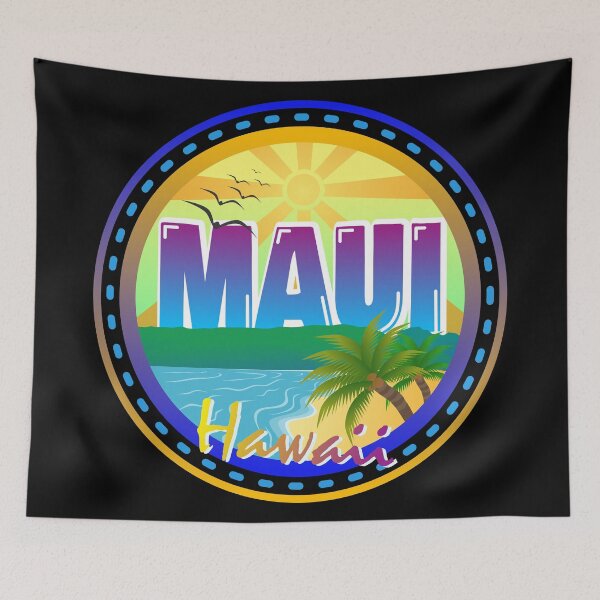 Item preview, Maui Beach, Hawaii Tropical Summer Vibes designed and sold by ArtNoveltee.
