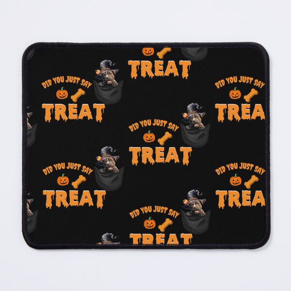 Item preview, Dog in a Pocket Staffordshire Bull Terrier Halloween Design designed and sold by LovelyHappyGift.