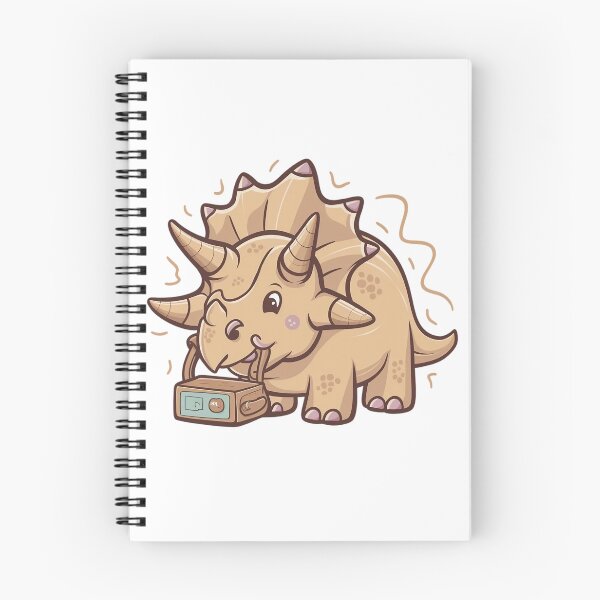 Artikelvorschau, Freundlicher Triceratops mit AAC-Gerät entworfen und verkauft von EclipseArtworks.