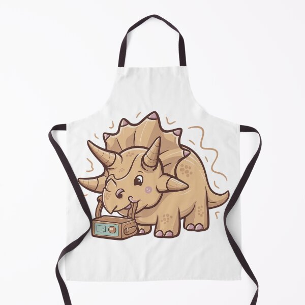Item preview, Friendly Triceratops with AAC Device designed and sold by EclipseArtworks.