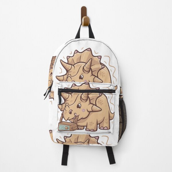 Item preview, Friendly Triceratops with AAC Device designed and sold by EclipseArtworks.