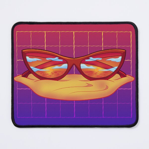 Item preview, Sunglasses Beach Summer Vibe Aesthetic Sunset Red Sun designed and sold by Yammia.