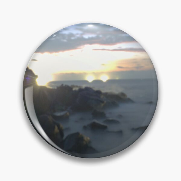 Item preview, Sunset and long exposure of fishing boats on the sea of ​​Mokji Island, east of Jeju, Korea. designed and sold by human8891.