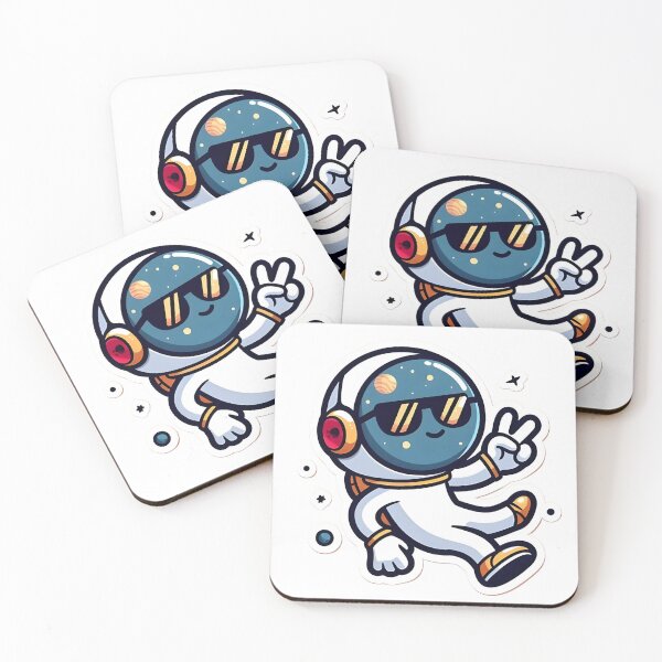 Item preview, Peace Stickman Astronaut  designed and sold by StickyGuys.