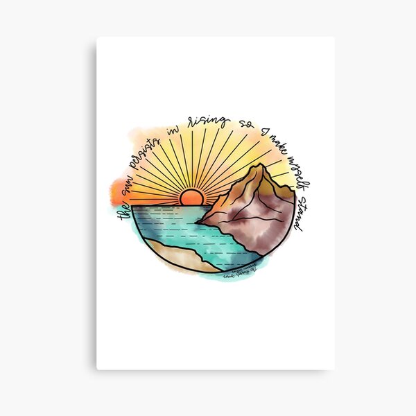 Make Myself Stand Canvas Print