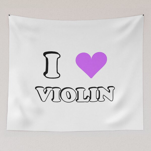Item preview, I love violin  designed and sold by Inspirationmotivation.