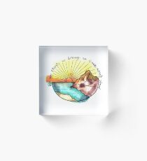 Make Myself Stand Acrylic Block