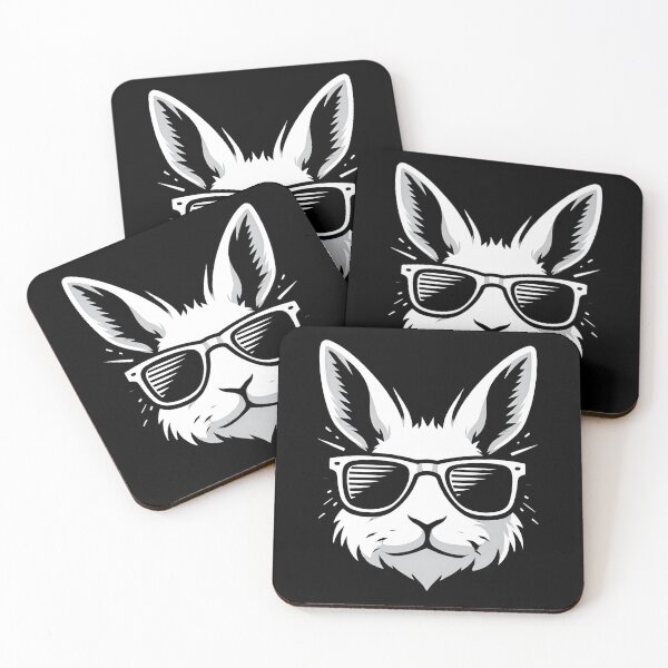Item preview,  Cool And Stylish Rabbit Wearing Sunglasses  designed and sold by Smix Pixels.