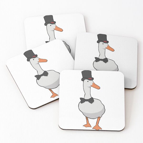Item preview, Duck with Tie and Top Hat designed and sold by Halfoun.