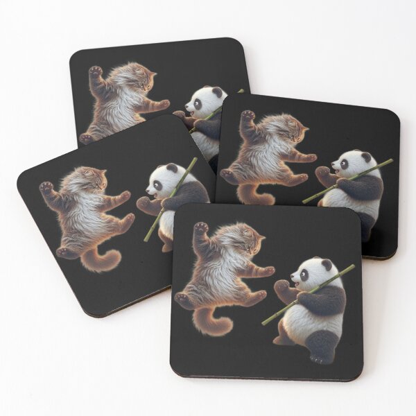 Item preview, Kung Fu Cat/Panda  designed and sold by MysteryAlien.