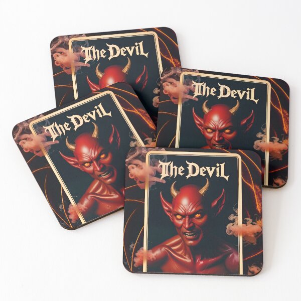 Item preview, The Devil Horror Style Tarot Card designed and sold by TheArtOfPat.