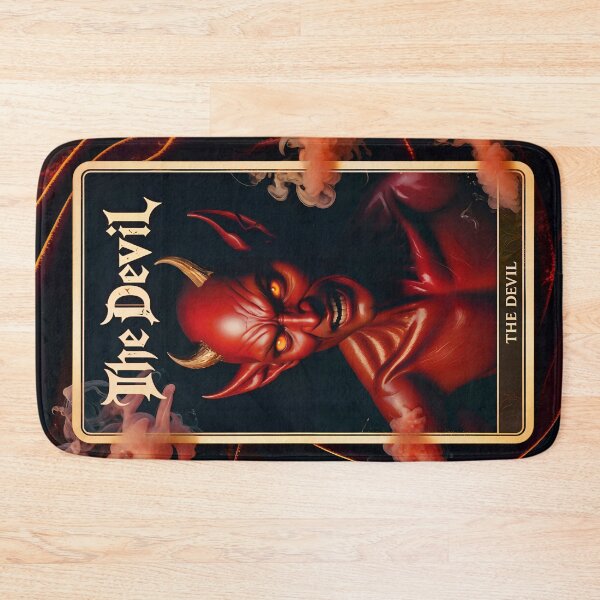 Item preview, The Devil Horror Style Tarot Card designed and sold by TheArtOfPat.