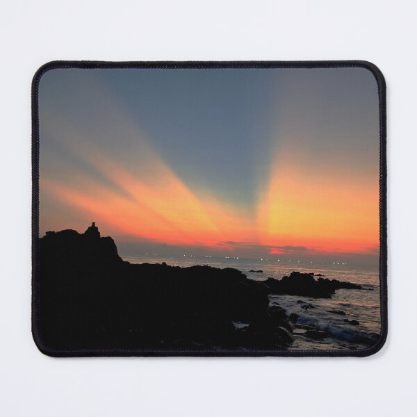 Item preview, The enchanting sunset view of the sea of Mokji Island, east of Jeju, Korea. designed and sold by human8891.