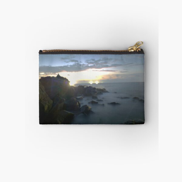 Item preview, Sunset and long exposure of fishing boats on the sea of ​​Mokji Island, east of Jeju, Korea. designed and sold by human8891.