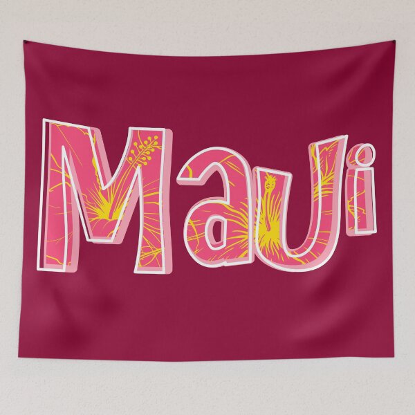 Item preview, Maui Hawaii Hibiscus Flower designed and sold by ArtNoveltee.