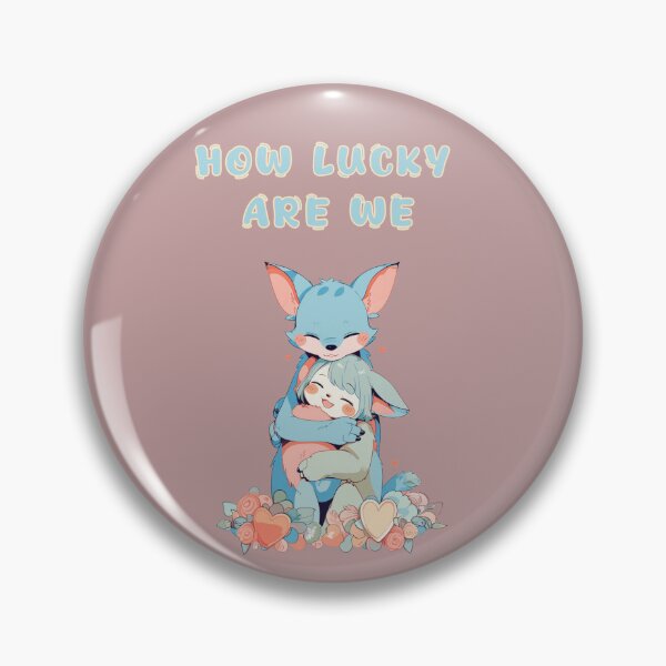 Item preview, HOW LUCKY ARE WE designed and sold by La Loca.