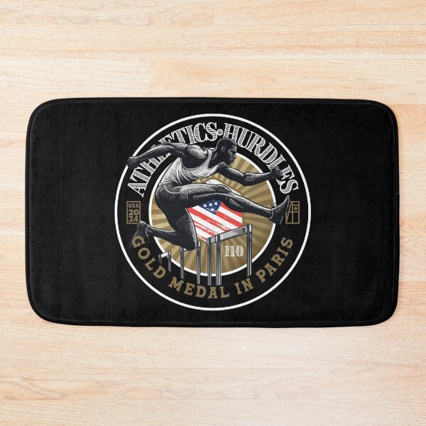 Item preview, 2024 - USA - ATHLETICS - HURDLES 110 - GOLD MEDAL - PARIS - 1 designed and sold by ArtProjectShop.