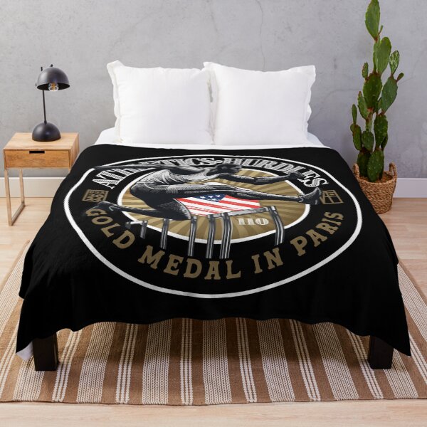 Item preview, 2024 - USA - ATHLETICS - HURDLES 110 - GOLD MEDAL - PARIS - 1 designed and sold by ArtProjectShop.