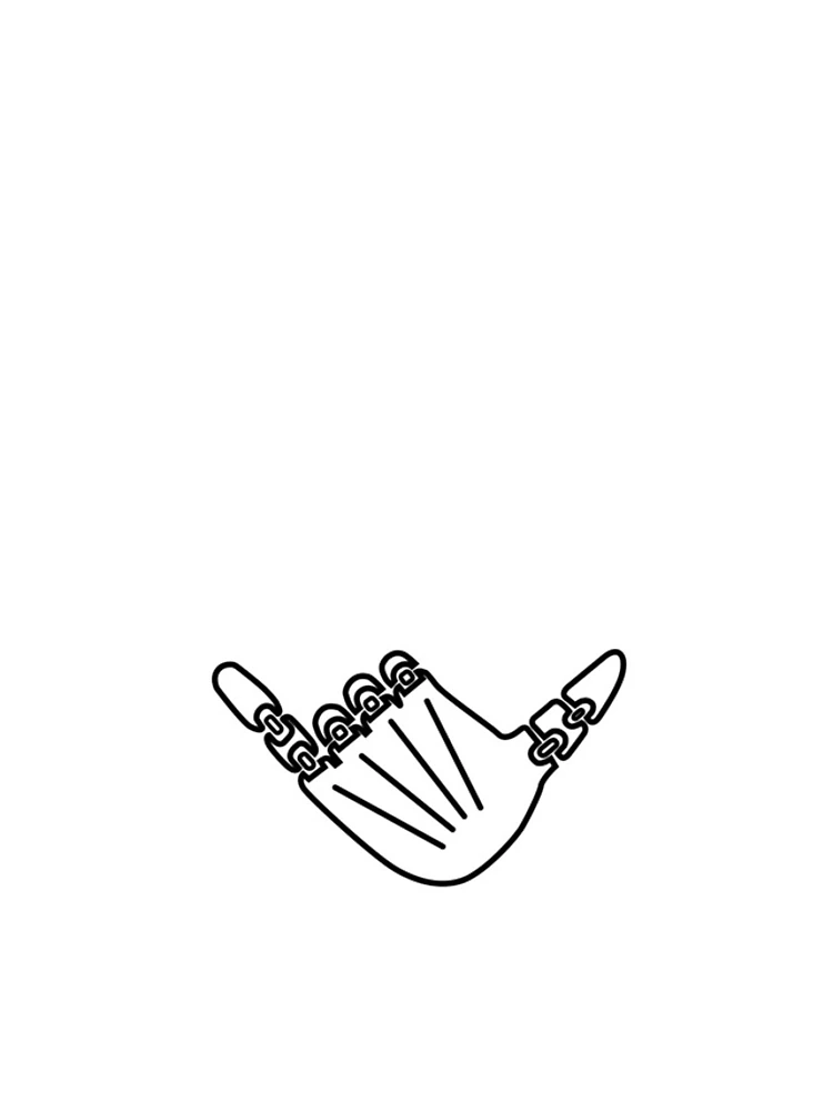 Thumbnail 4 of 4, iPhone Case, Prosthetic Hand Sign designed and sold by R-Kmaker.
