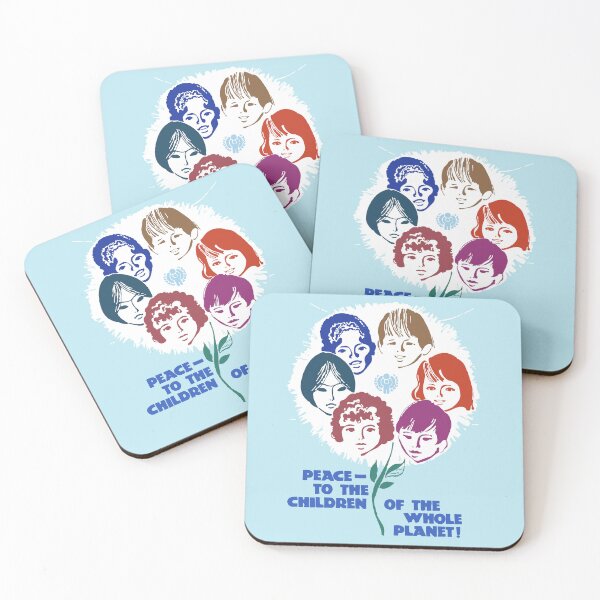 Item preview, Peace To The Children Of The Whole World Translated - Soviet Propaganda designed and sold by SpaceDogLaika.