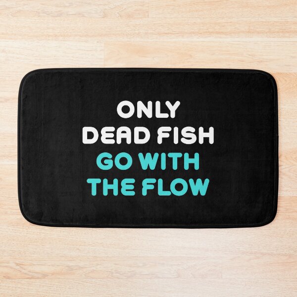 Item preview, Dead Fish Go With The Flow designed and sold by Rokoyo Prints.