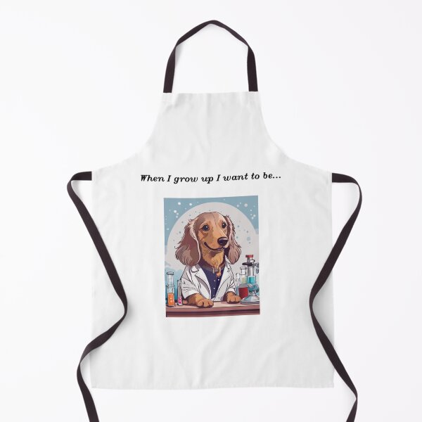 Item preview, When I grow up: Scientist Dachshund designed and sold by KynsaPerow.