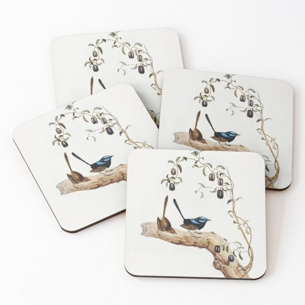 Item preview, Blue Fairy Wren designed and sold by ncbennett.