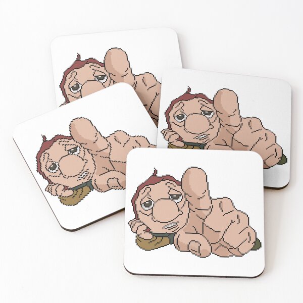 Item preview, Mip Pointing at You- Smiling Friends Pixel Art designed and sold by MaddieMade.