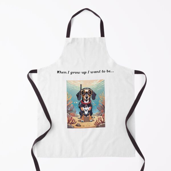 Item preview, When I grow up: Scuba Diver Dachshund designed and sold by KynsaPerow.