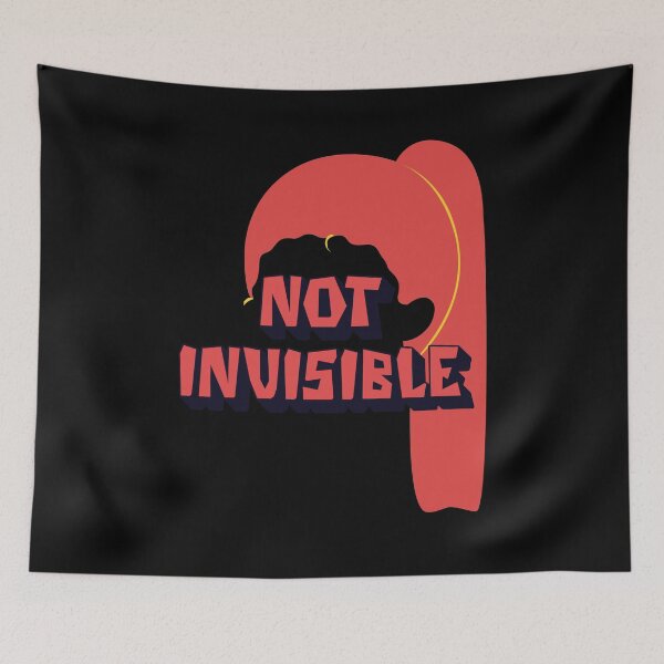 Item preview, Not Invisible - Inspirational Design designed and sold by signshirtz.