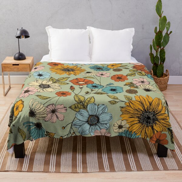 Item preview, Flower Medley Colourway 6 Large designed and sold by greenerybywendy.
