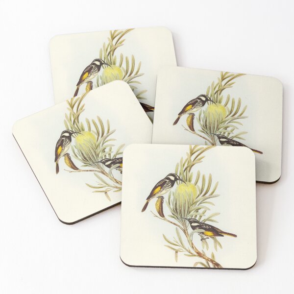 Item preview, Moustached Honey-eater designed and sold by ncbennett.