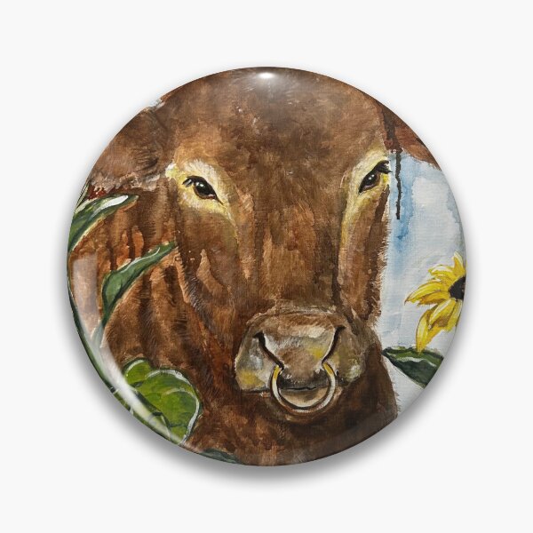 Item preview, 'James' cow in the sunflowers designed and sold by CamillaRandall.